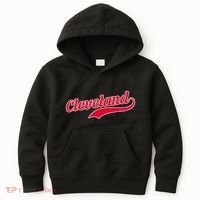 Cleveland Ohio Baseball Kids Hoodie thumb 0