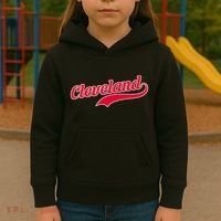Cleveland Ohio Baseball Kids Hoodie thumb 3