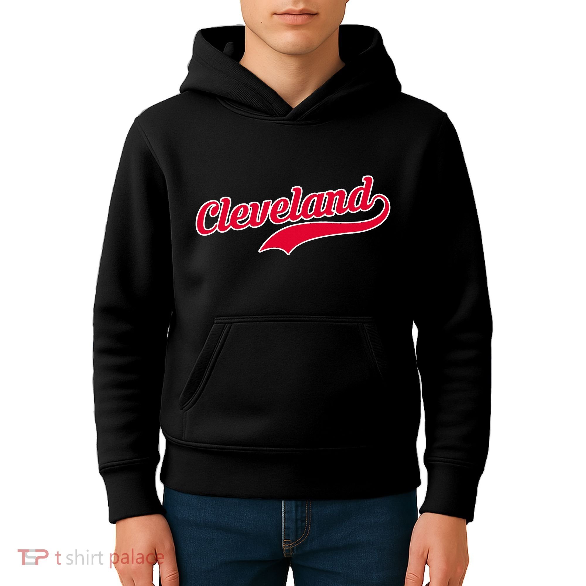 Cleveland Ohio Baseball Kids Hoodie