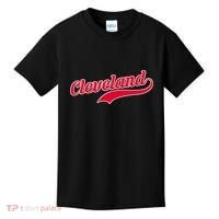 Cleveland Ohio Baseball Kids T-Shirt thumb 0