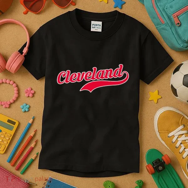 Cleveland Ohio Baseball Kids T-Shirt