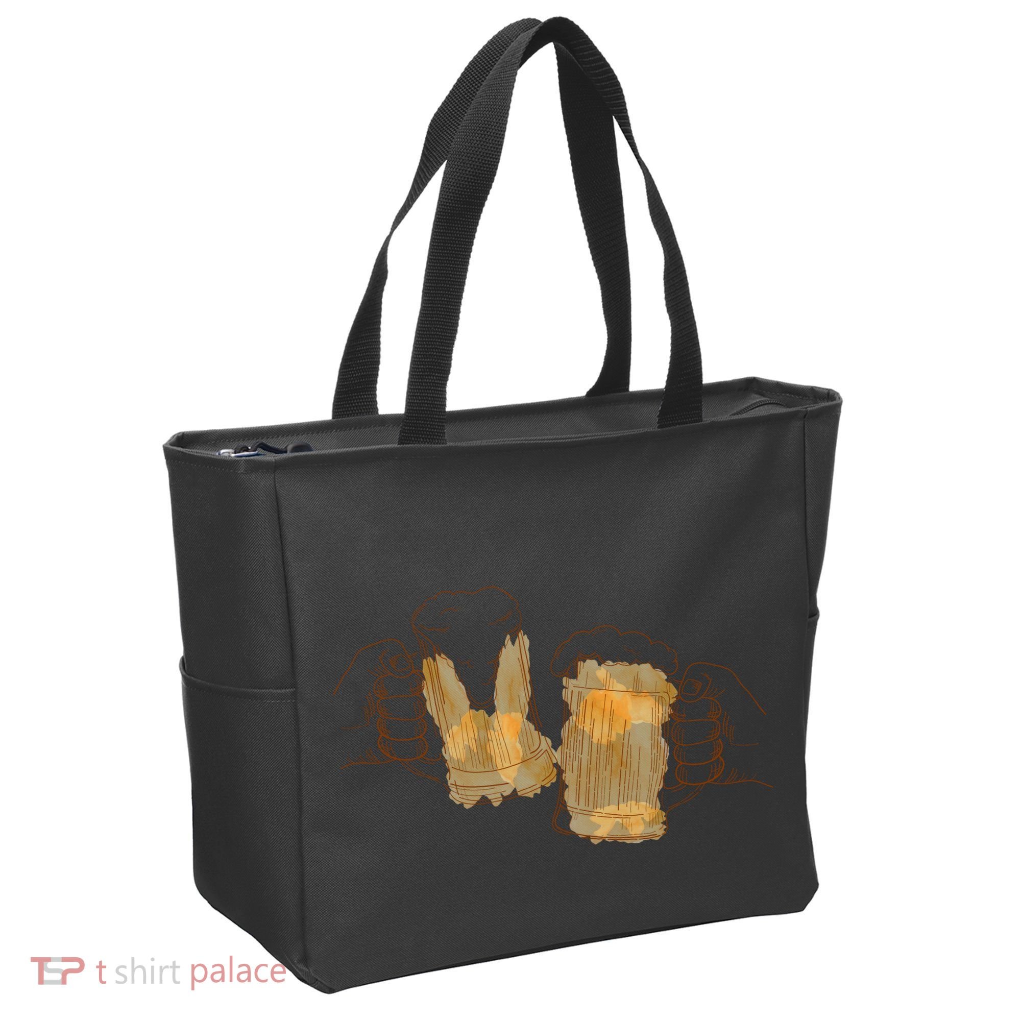 Cheers Oktoberfest Beer Hands Tote Bag
