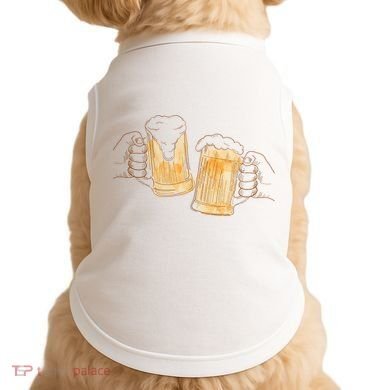 Cheers Oktoberfest Beer Hands Doggie Tank