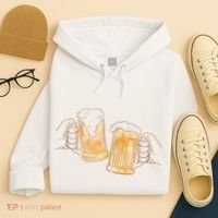 Cheers Oktoberfest Beer Hands Hoodie thumb 4