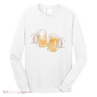 Cheers Oktoberfest Beer Hands Long Sleeve Shirt thumb 0