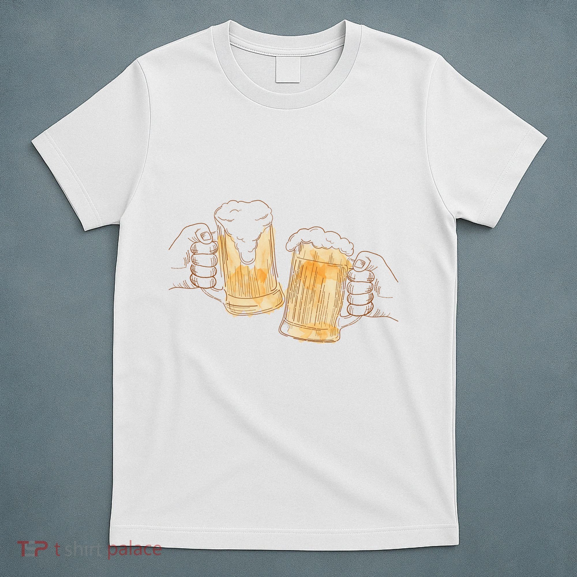 Cheers Oktoberfest Beer Hands T-Shirt