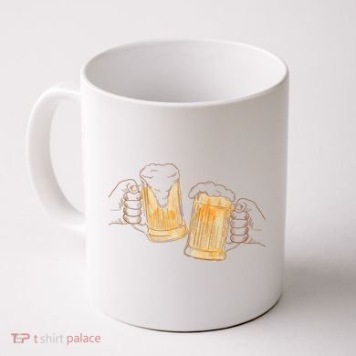 Cheers Oktoberfest Beer Hands Coffee Mug