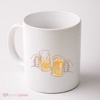 Cheers Oktoberfest Beer Hands Coffee Mug thumb 0