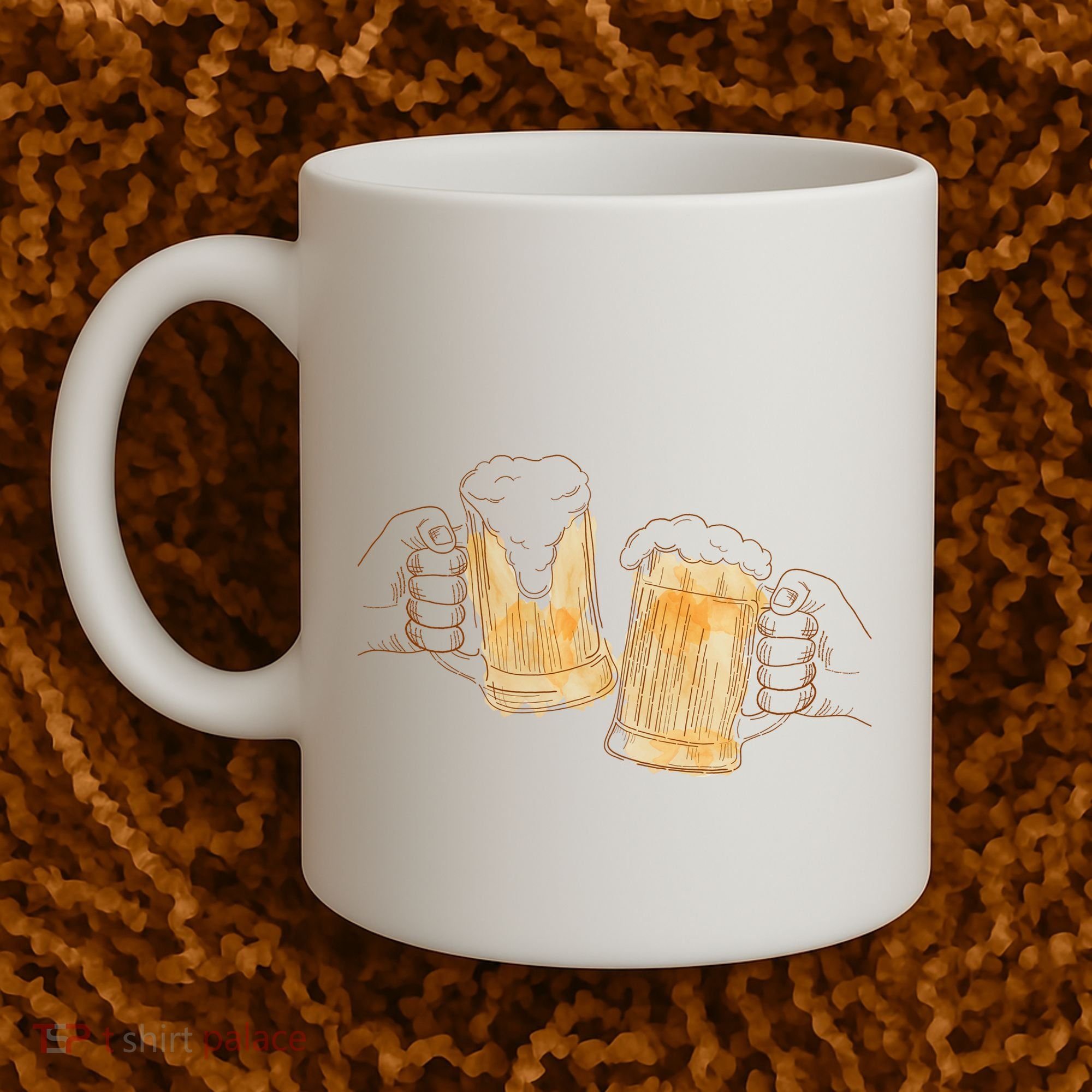 Cheers Oktoberfest Beer Hands Coffee Mug