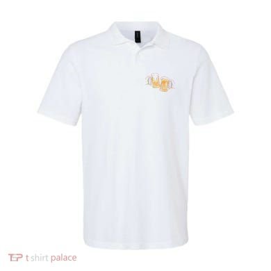 Cheers Oktoberfest Beer Hands Polo