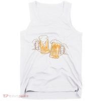 Cheers Oktoberfest Beer Hands Tank Top thumb 0