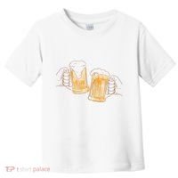 Cheers Oktoberfest Beer Hands Toddler T-Shirt thumb 0