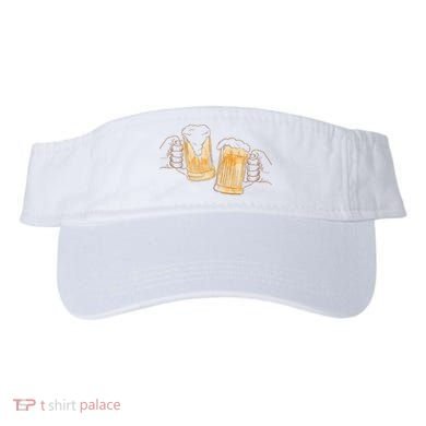 Cheers Oktoberfest Beer Hands Visor