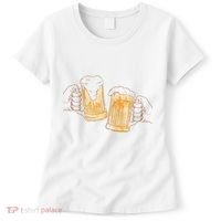 Cheers Oktoberfest Beer Hands Women's T-Shirt thumb 0