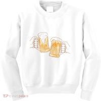 Cheers Oktoberfest Beer Hands Kids Sweatshirt thumb 0