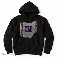 Cleveland Ohio Baseball Distressed With Co Hoodie thumb 0