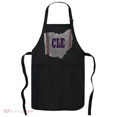 Cleveland Ohio Baseball Distressed With Co Apron