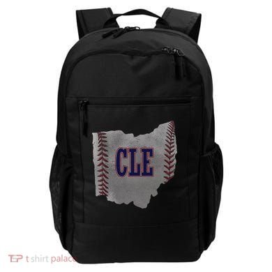 Cleveland Ohio Baseball Distressed With Co Backpack