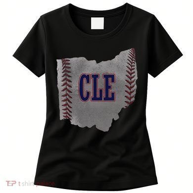 Cleveland Ohio Baseball Distressed With Co Women's T-Shirt