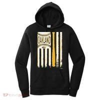 Classic Oakland Baseball Flag Patriotic Baseball Women's Hoodie thumb 0