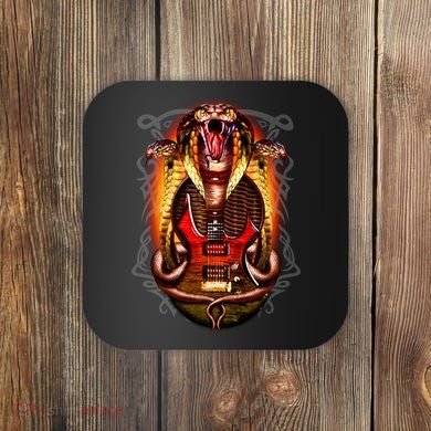 Cobra Guitar Coaster