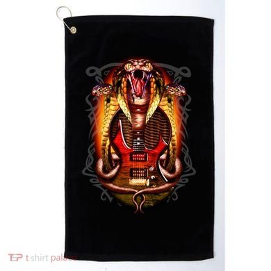 Cobra Guitar Golf Towel