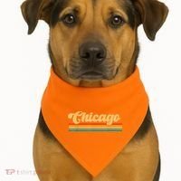 City Of Chicago USA-Made Doggie Bandana thumb 1