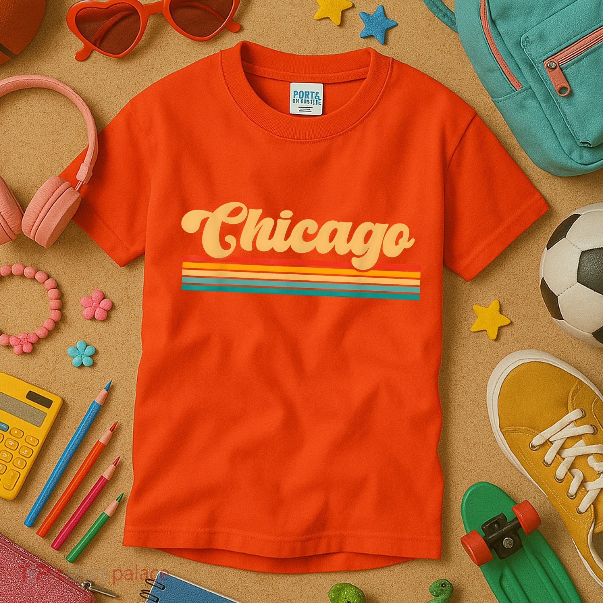 City Of Chicago Kids T-Shirt