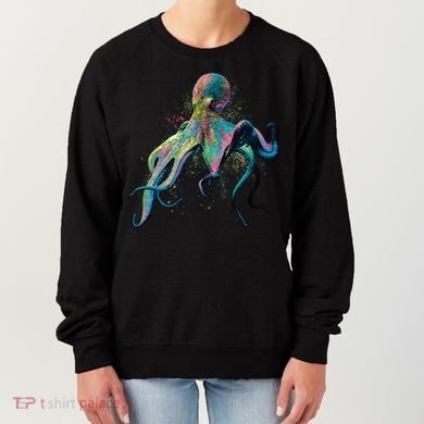 Colorful Octopus Women's Sweatshirt