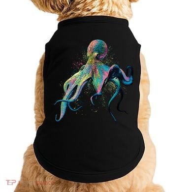 Colorful Octopus Doggie Tank