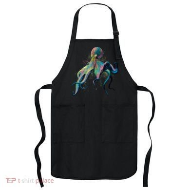 Colorful Octopus Apron