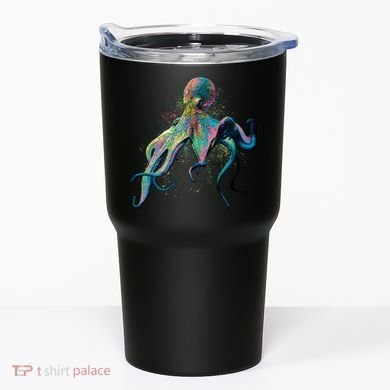 Colorful Octopus Tumbler