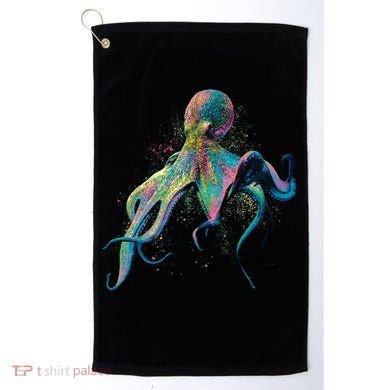Colorful Octopus Golf Towel