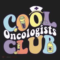 Cool Oncologists Club Oncology Practitioner Squad Groovy Gift Women's Sweatshirt thumb 2