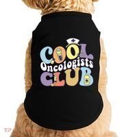 Cool Oncologists Club Oncology Practitioner Squad Groovy Gift Doggie Tank thumb 0