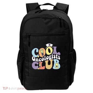 Cool Oncologists Club Oncology Practitioner Squad Groovy Gift Backpack