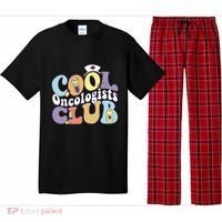 Cool Oncologists Club Oncology Practitioner Squad Groovy Gift Pajama Set thumb 0