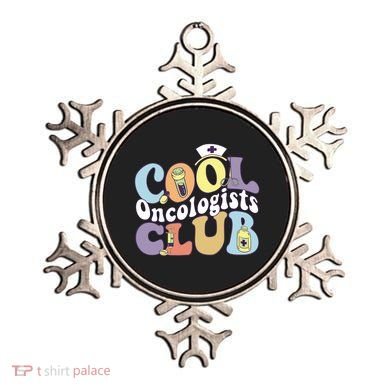 Cool Oncologists Club Oncology Practitioner Squad Groovy Gift Ornament