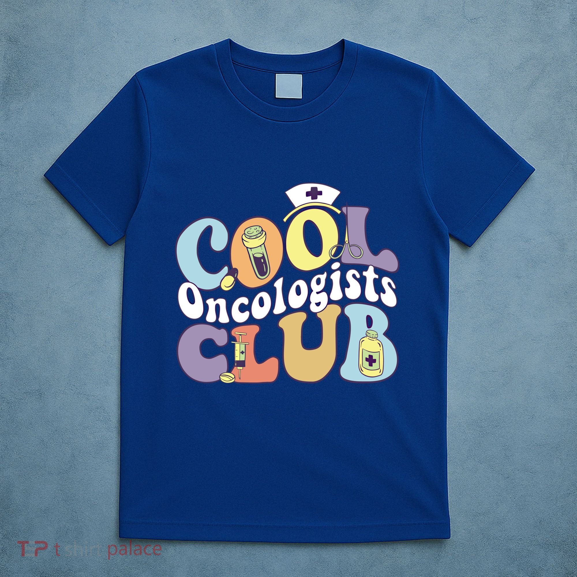 Cool Oncologists Club Oncology Practitioner Squad Groovy Gift T-Shirt
