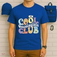 Cool Oncologists Club Oncology Practitioner Squad Groovy Gift T-Shirt thumb 6