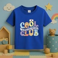 Cool Oncologists Club Oncology Practitioner Squad Groovy Gift Toddler T-Shirt thumb 3