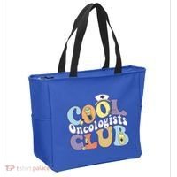 Cool Oncologists Club Oncology Practitioner Squad Groovy Gift Tote Bag thumb 2