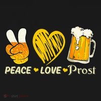 cute oktoberfest costume love prost prost oktoberfest Bucket Hat thumb 4