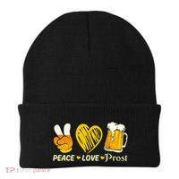 cute oktoberfest costume love prost prost oktoberfest Beanie thumb 0