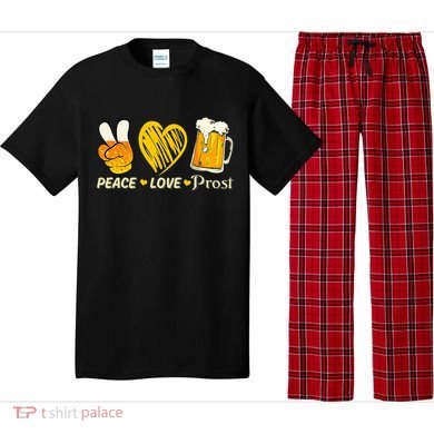 cute oktoberfest costume love prost prost oktoberfest Pajama Set
