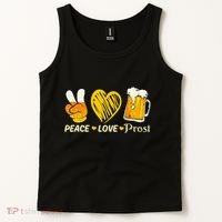 cute oktoberfest costume love prost prost oktoberfest Tank Top thumb 2