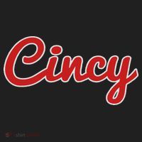 Cincinnati Ohio Classic Red Script Cincy City Beanie thumb 2