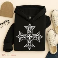 Coptic Orthodox Cross Hoodie thumb 4
