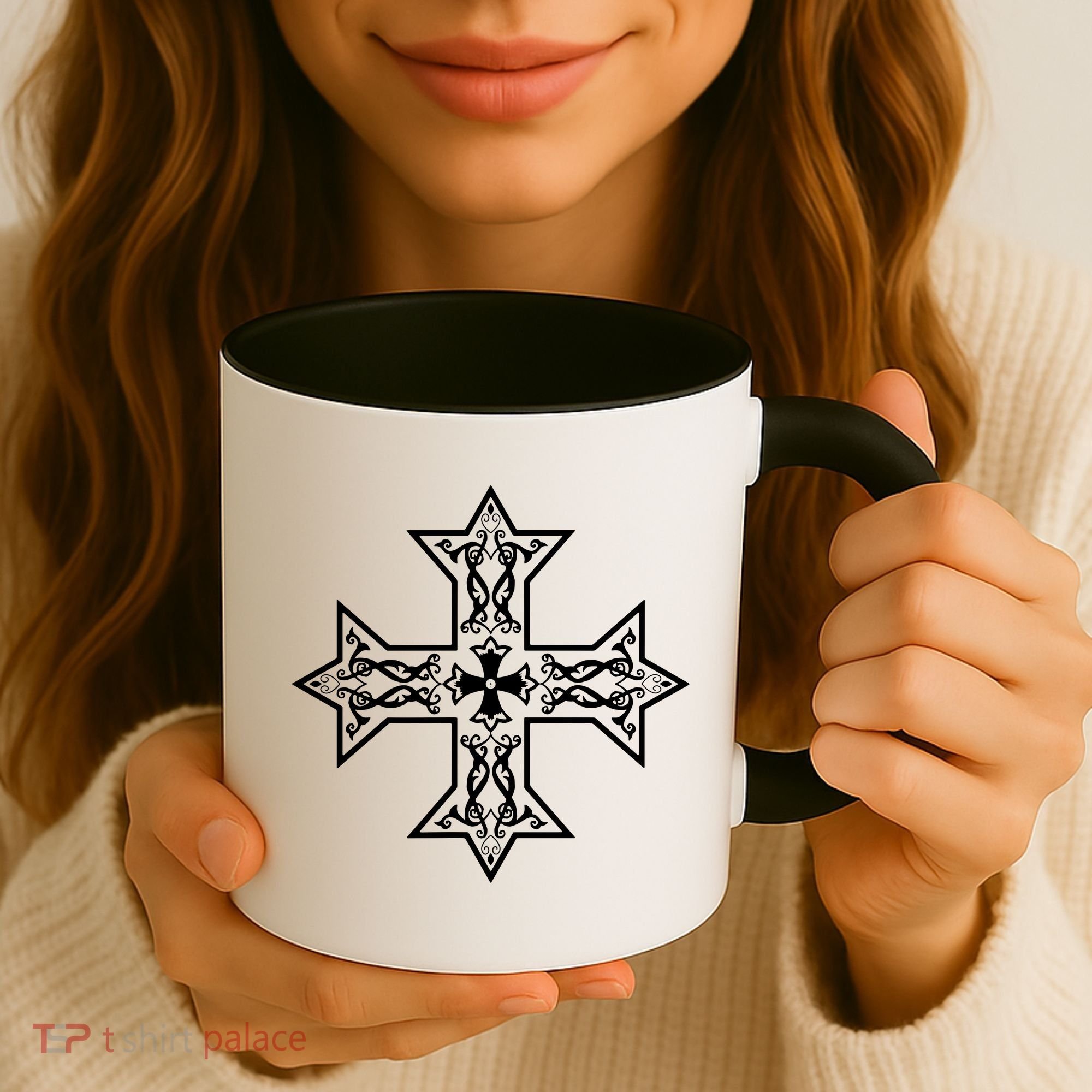 Coptic Orthodox Cross Coffee Mug