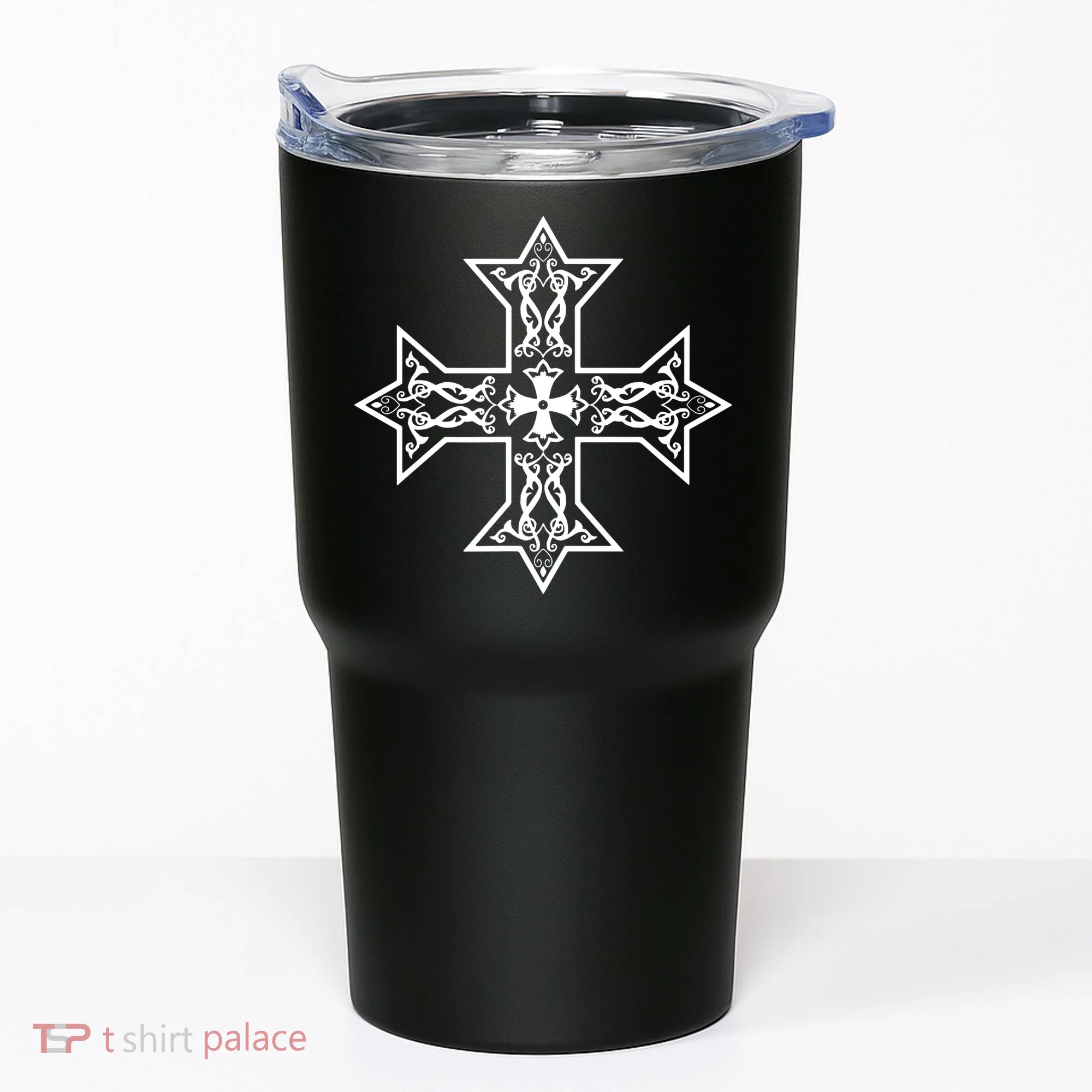 Coptic Orthodox Cross Tumbler